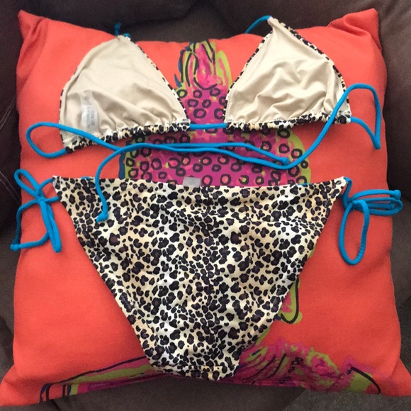 Y2K Cheetah Victoria Secret bikini 👙 - Picture 2 of 5